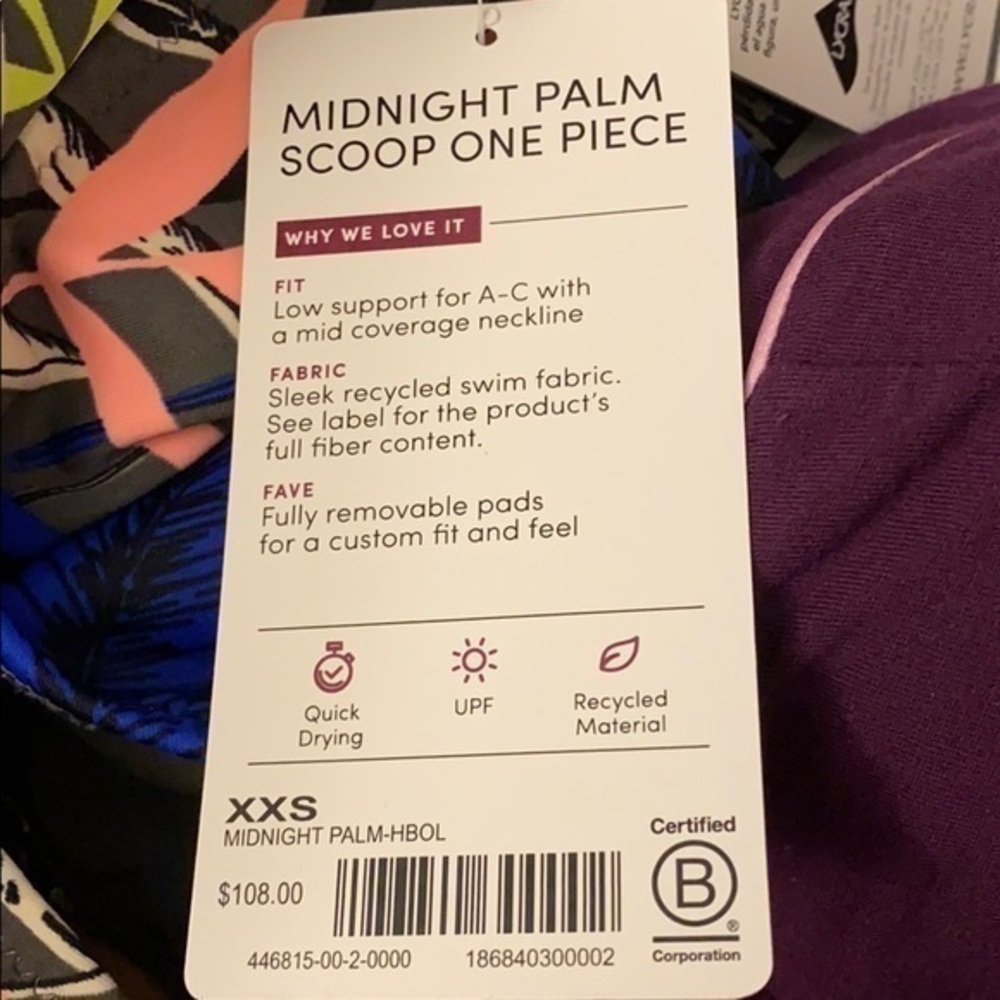 Athleta One-Piece Swimsuit - Picture 4 of 4